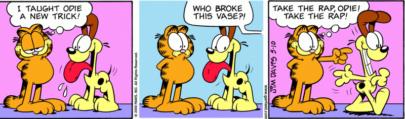 Illustration for article titled (Not)Jim Davis sort of Translates the Mueller Report into Garfield Strips so You're Entertained